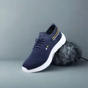 SS-110 Navy Men's Walking Shoes